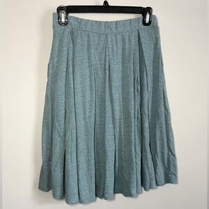 Heathered Blue Lularoe Madison Skirt